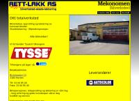 Nettsted av Rett-Lakk AS