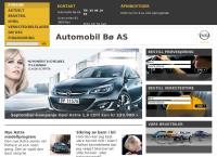Nettsted av Automobil Bo AS