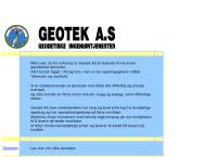 Geotek AS