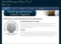 Gestalt OG Psykosyntesesenteret i Rogaland Anne Turid Øvernes