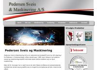 Nettsted av Pedersen Sveis & Maskinering AS