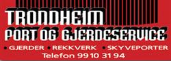 Trondheim Port og Gjerdeservice
