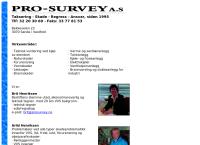 Pro Survey AS