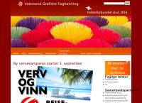 Nettsted av Vestnorsk Grafiske Fagforening