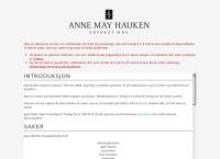 Advokat Anne May Hauken