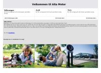 Nettsted av Alta Motor AS