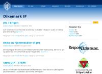 Nettsted av Dikemark Idrettsforening
