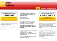 Nettsted av Dynamic Project Management AS