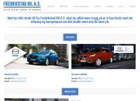 Nettsted av Mazda - Fredrikstad Bil AS