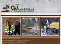 Nettsted av Gj Entreprenør AS