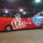 Helfoliering av buss