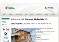Nettsted av Kragero Elektriske AS
