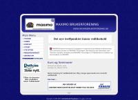 Nettsted av Norsk Brukerforening Maximo