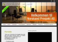 Nettsted av Norskand Prosjekt AS