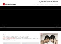 Nettsted av Sig Halvorsenas
