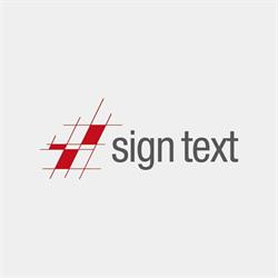 Sign Text As