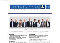 Nettsted av Advokatfellesskapet Tetzschner & Co