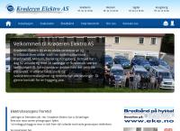 Nettsted av Krøderen elektro AS - Krøderen Elektro AS