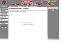 Nettsted av Gauldal Brann Og Redning Iks