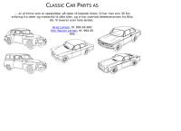 Classic Car Parts AS