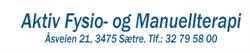 Aktiv Fysio- OG Manuellterapi Sætre