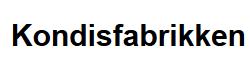 Kondisfabrikken AS - Kondisfabrikken