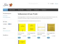 Nettsted av Løv Trykk Løv Løvland