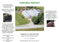 Solkroken gartneri Nils B Algerøy - Solkroken gartneri