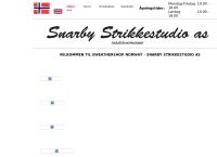 Nettsted av Snarby Strikkestudio AS