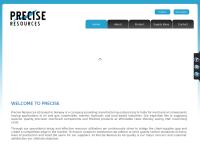 Nettsted av Precise Resources AS