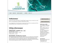 Nettsted av Strinda Legesenter AS