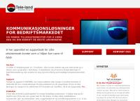 Nettsted av Tele-Land Svakstrøm Norge AS