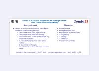 Gemba Is AS