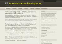F1 Administrative Løsninger AS