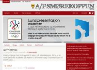 Nettsted av Akademisk Forening Smørekoppen