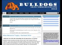 Nettsted av Aker Bulldogs