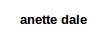 Anette Dale