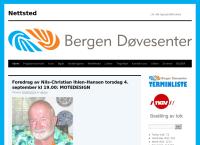 Nettsted av Bergen Døvesenter