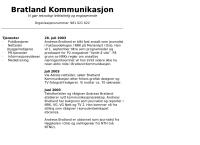 Bratland Kommunikasjon