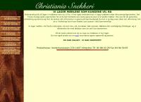 CHRISTIANIA SNEKKERI Bjørn K Santi