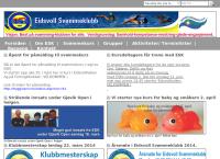 Nettsted av Eidsvoll Svømmeklubb