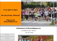 Hjemmeside For Ålesundløpene Helge Johan Fuglseth