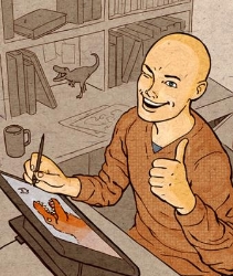 Illustratør Thomas Madsen