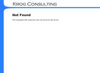 Nettsted av Krog Consulting