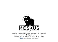 Nettsted av Moskus Film AS