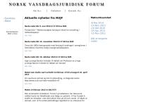 Norsk Vassdragsjuridisk Forum