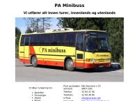 P.a.minibuss Per a Olsen