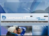 Nettsted av Sarpsborg 08 Fotballforening