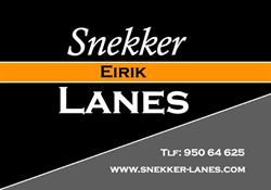 Snekker Eirik Lanes