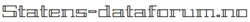 Statens Dataforum